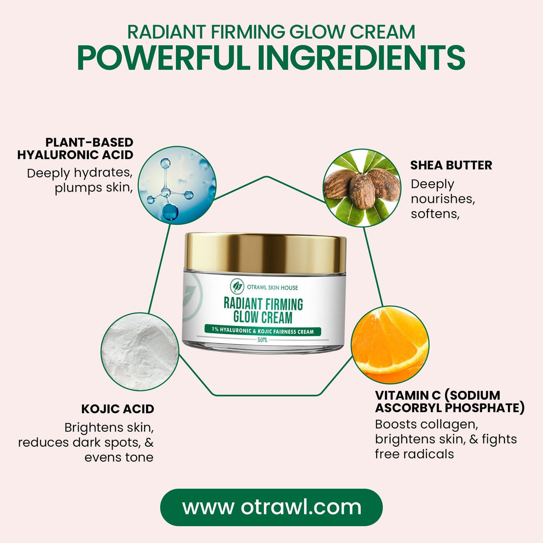 Complete Brightening Duo – Vitamin C Serum & Glow Cream